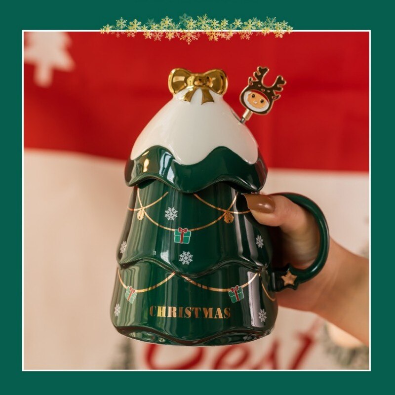 3D Creative Christmas Tree Mug