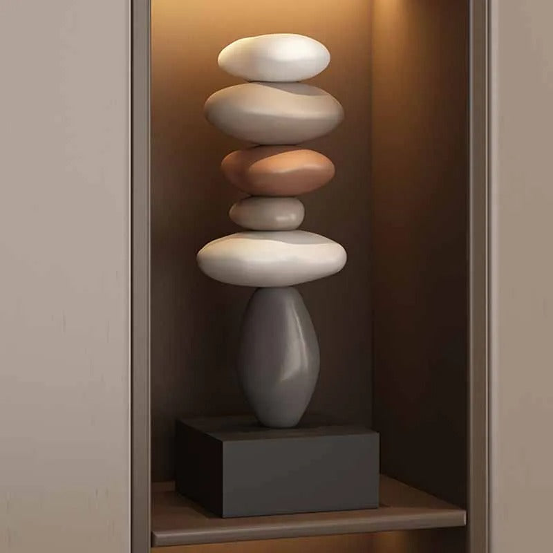 Zen Stone Stack Aesthetic Home Decor