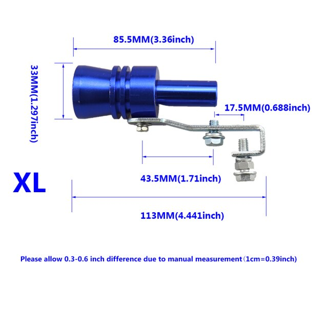 Car Turbo Sound Exhaust Whistle