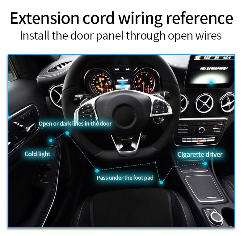 Car Interior Decorative LED Strip Atmosphere Light