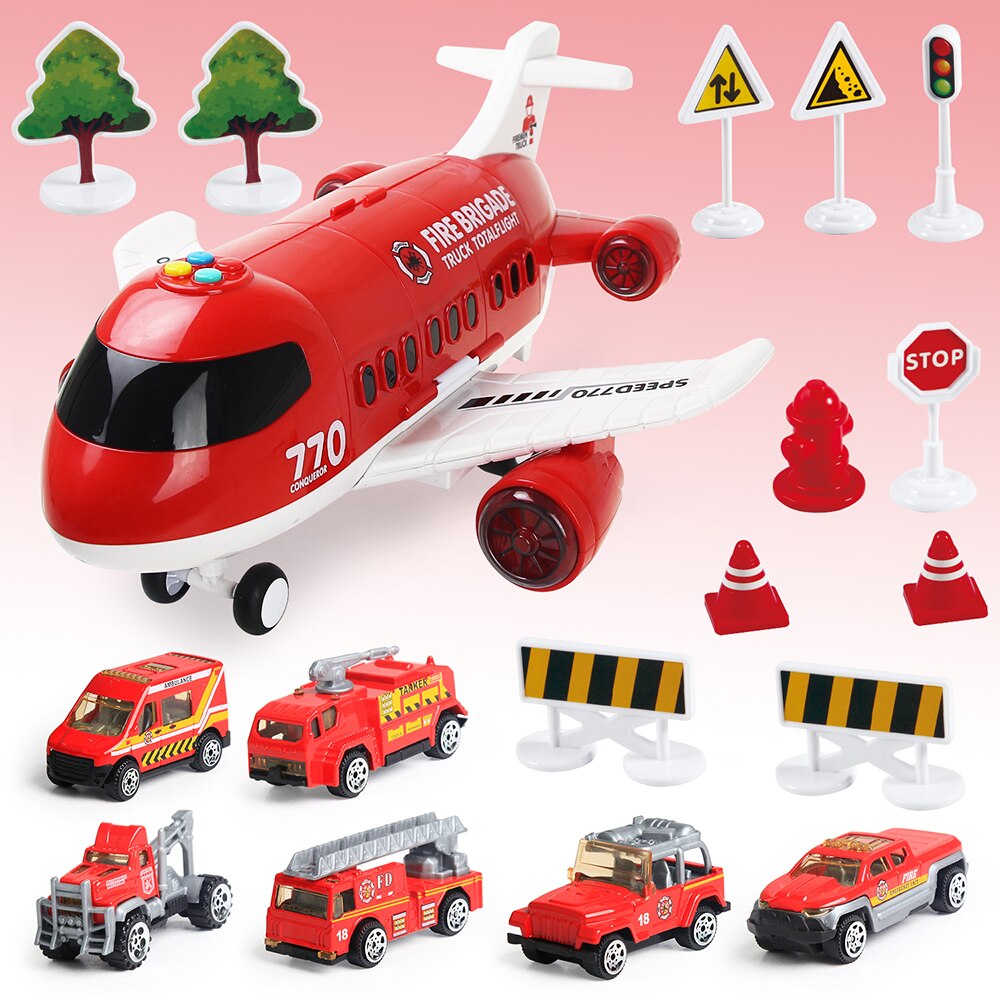 Kids Airplane Flying Wonders Music Toy Set