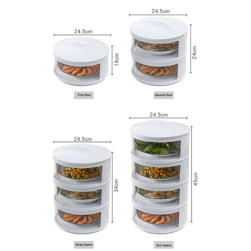 Transparent Stackable Food Organizing Container