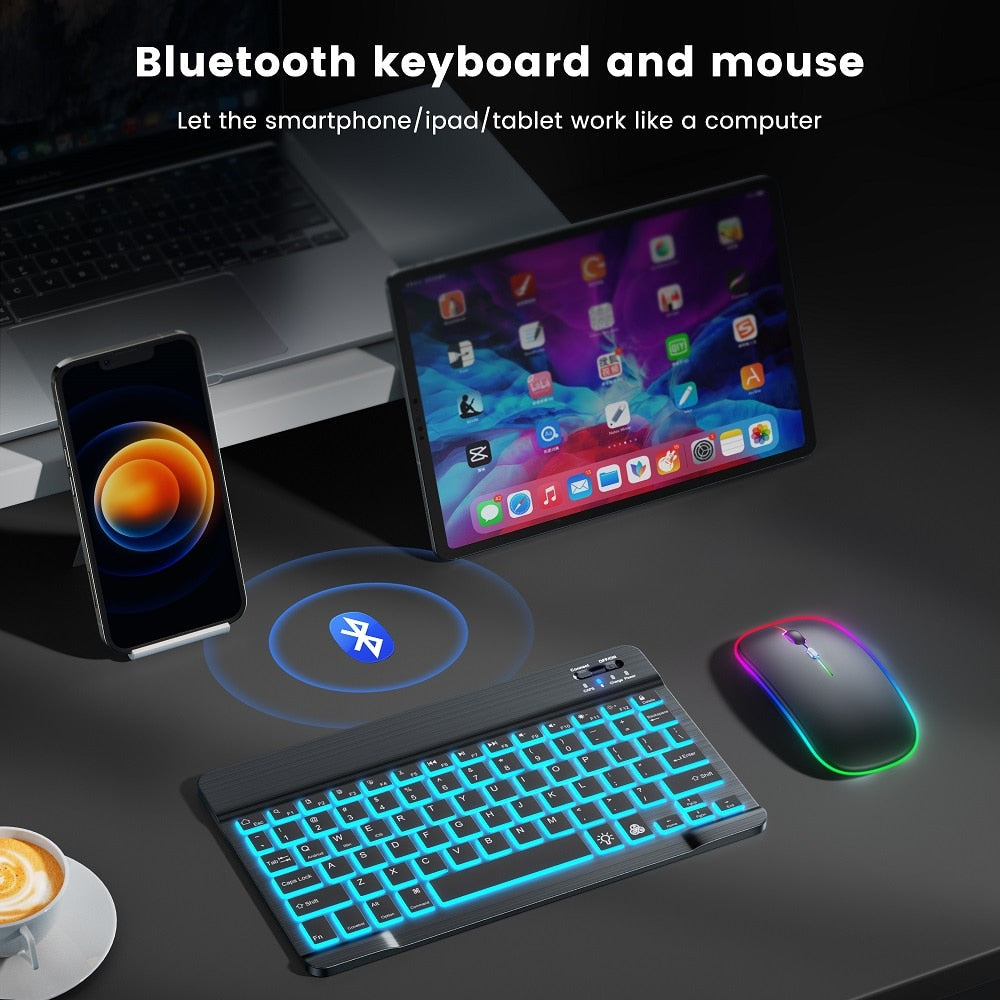 Eclipse Portable Bluetooth Keyboard Mouse Set