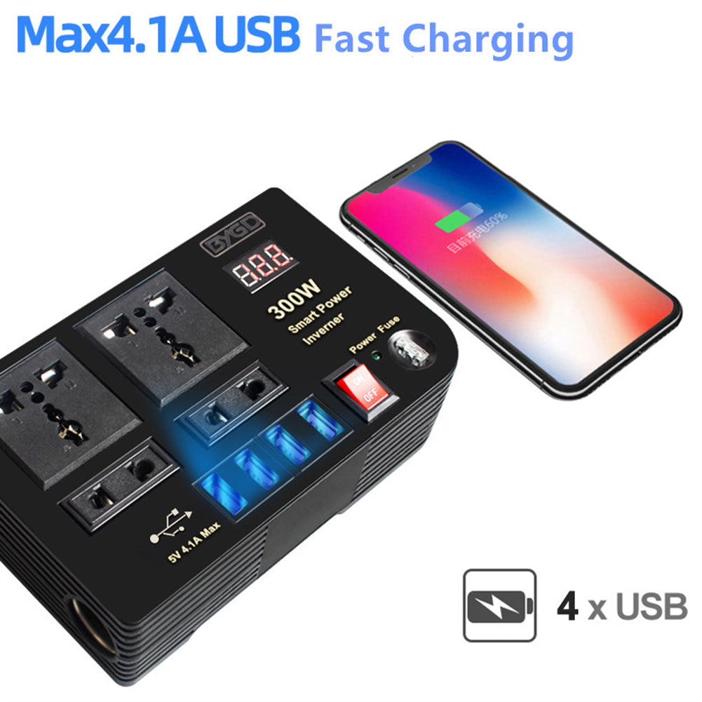 Universal Fast Charging Car Power Converter Socket