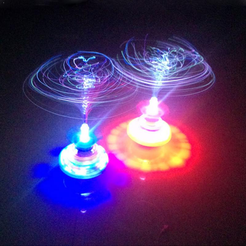 Colorful LED Fidget Spinner Toy