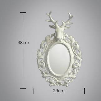 Vintage Statue Home Decor Wall decoration Make-up Mirror