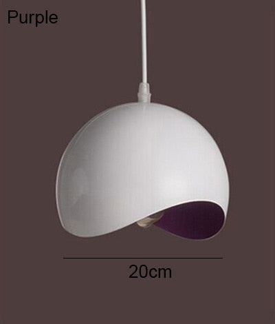 Modern Aluminum Eggshell Nordic Pendant Lamp