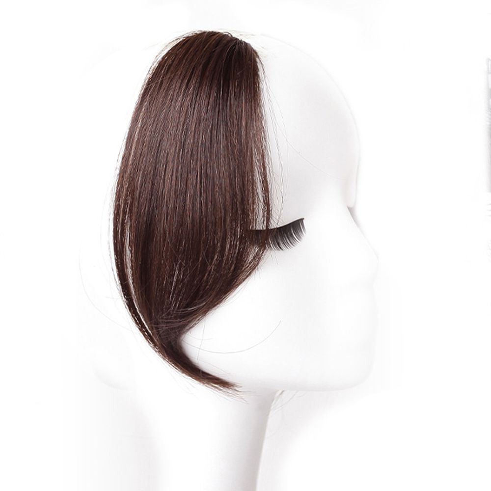 Clip-On Natural Look Synthetic Hair Bangs