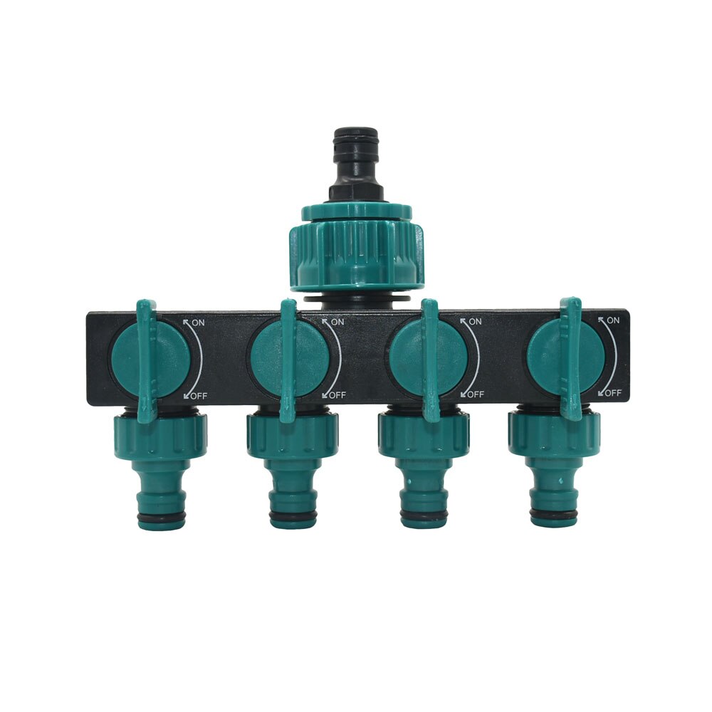 4-Way Garden Tap Water Splitter