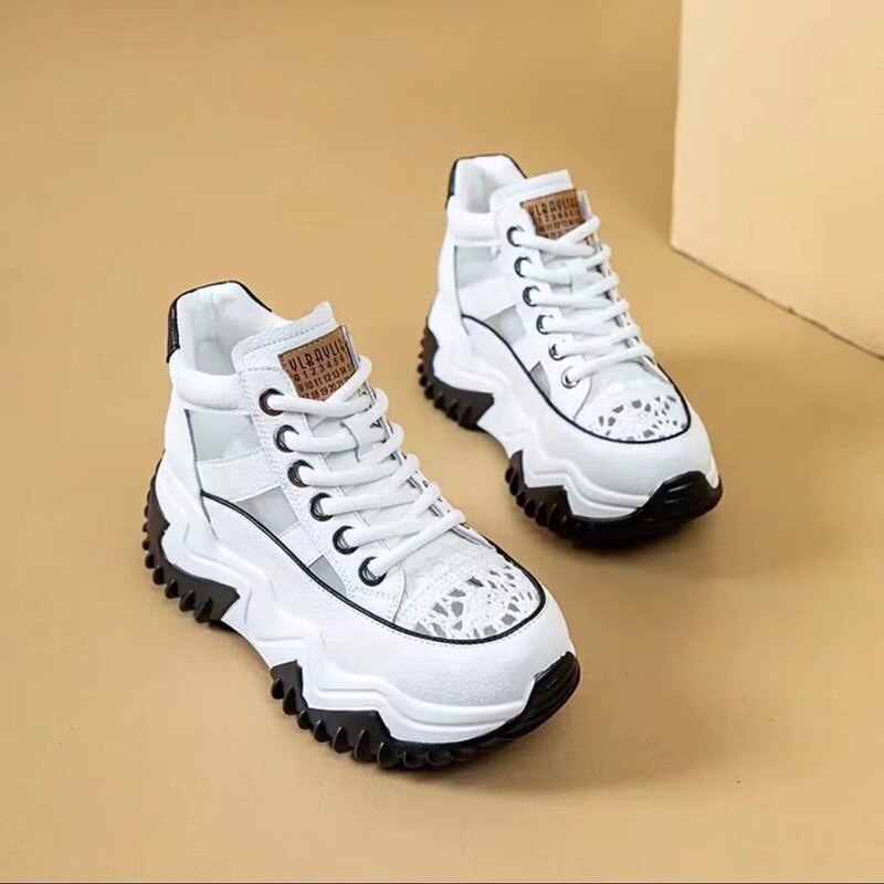 High Top Hollow Stylish Breathable Shoes