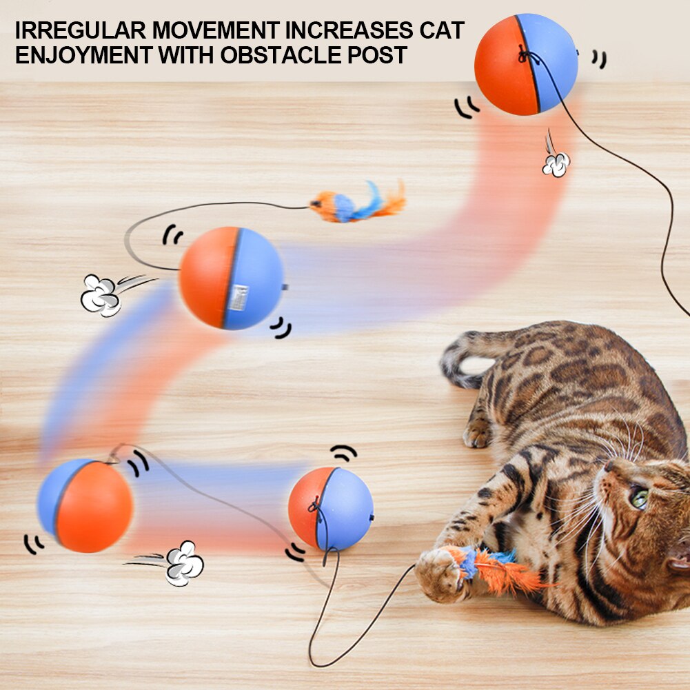 Game Master Automatic Running Cat Ball Toy