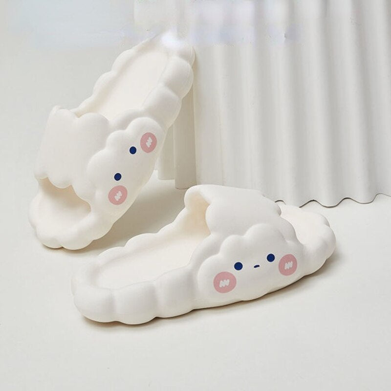 Cute Thick Foam Cloud Slippers