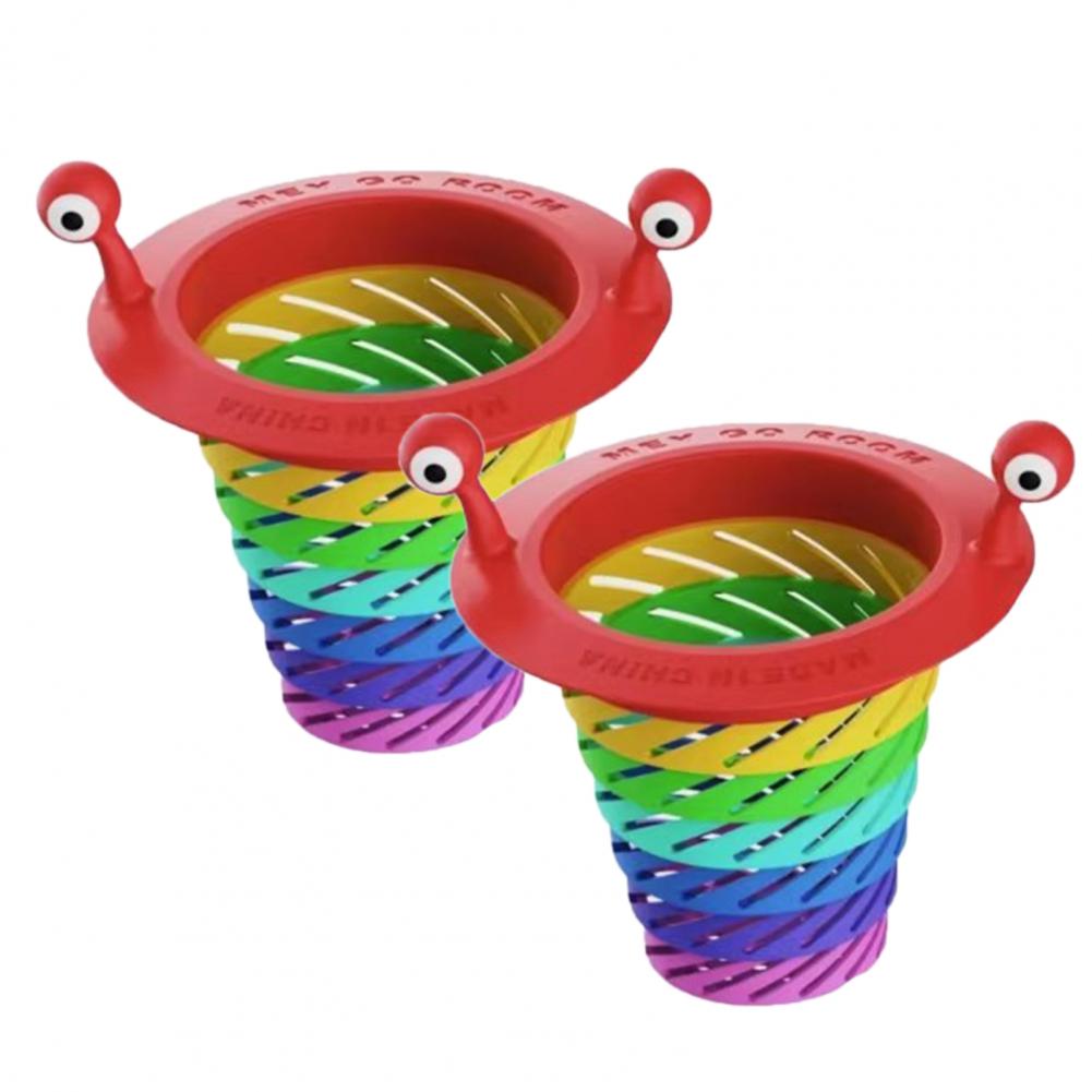 Little Monster Colorful Foldable Sink Strainer Basket