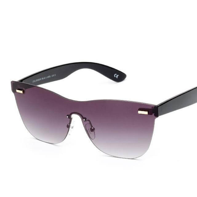 Unisex Brand Designer Square Sunglasses