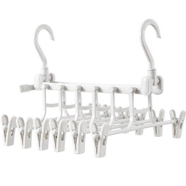 Foldable Non Slip Easy Storage Smart Clothes Hanger