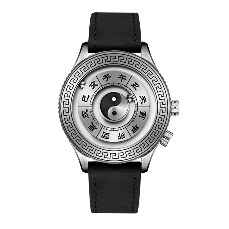 Magnetic Ying Yang Levitation Elegant Watch