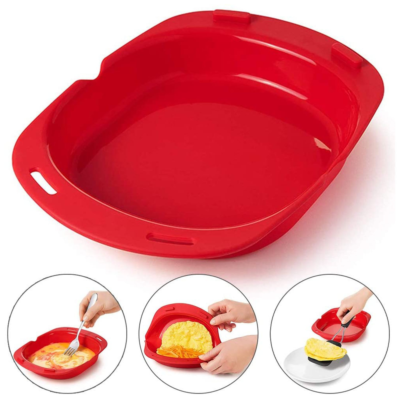 Non-Stick Microwave Omelette Maker