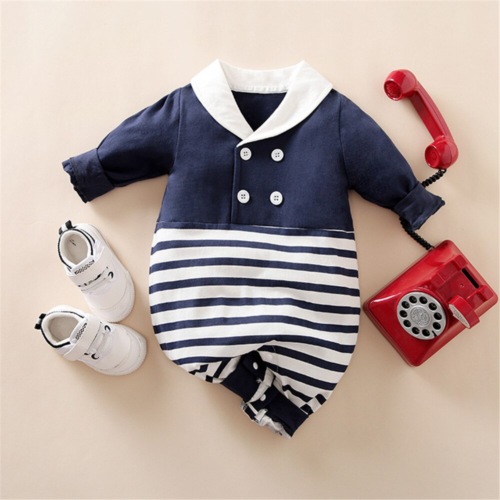 Newborn Baby Gentleman Jumpsuit