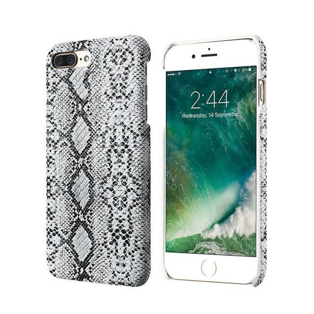 Luxury Crocodile Snake Leather Case For Iphone