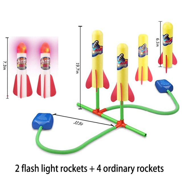 Air Pump Foam Rocket Launcher