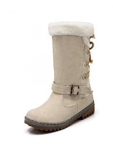 Thick Stylish Colorful Snow Boots for Women