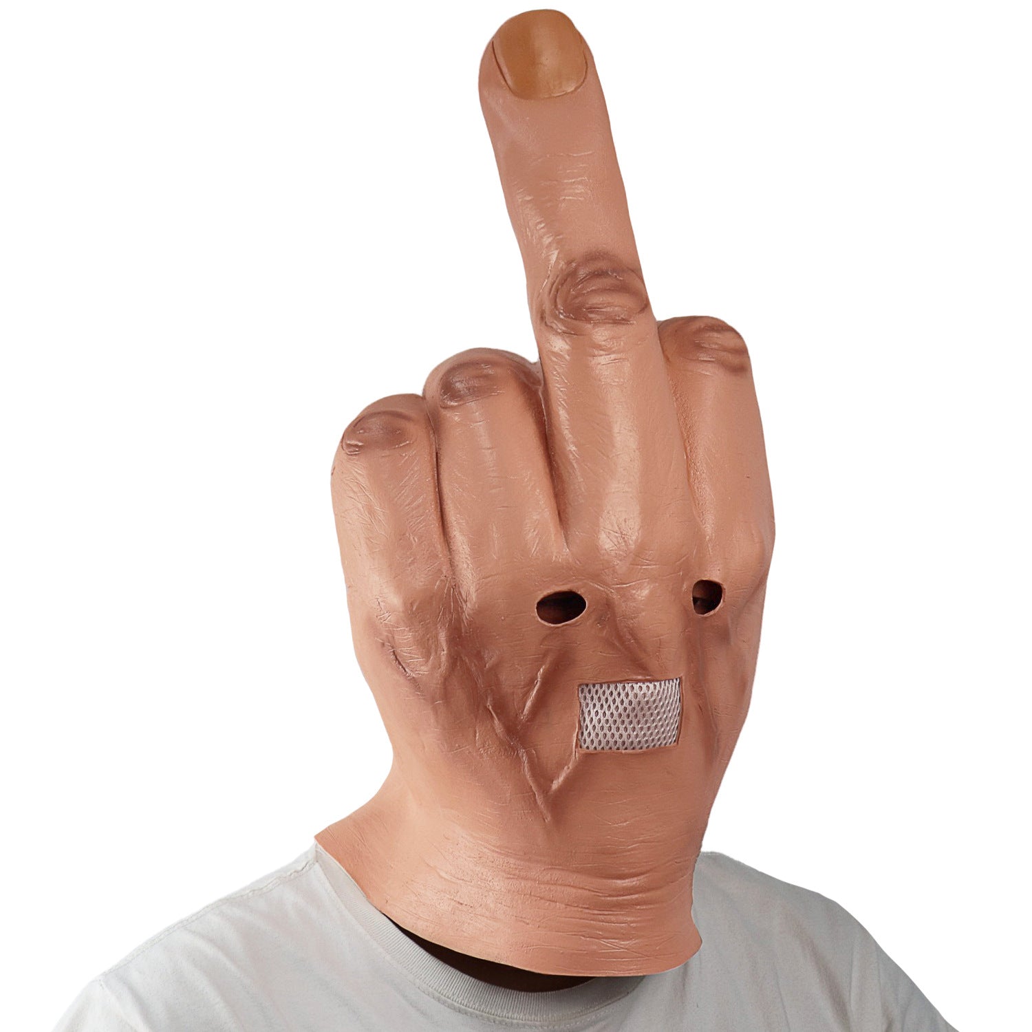 Giant Middle Finger Funny Mask