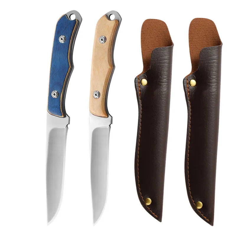 Stainless Steel Durable Wood Handle Knife