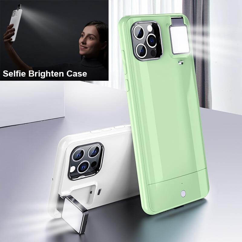 Flip iPhone Selfie Light Case