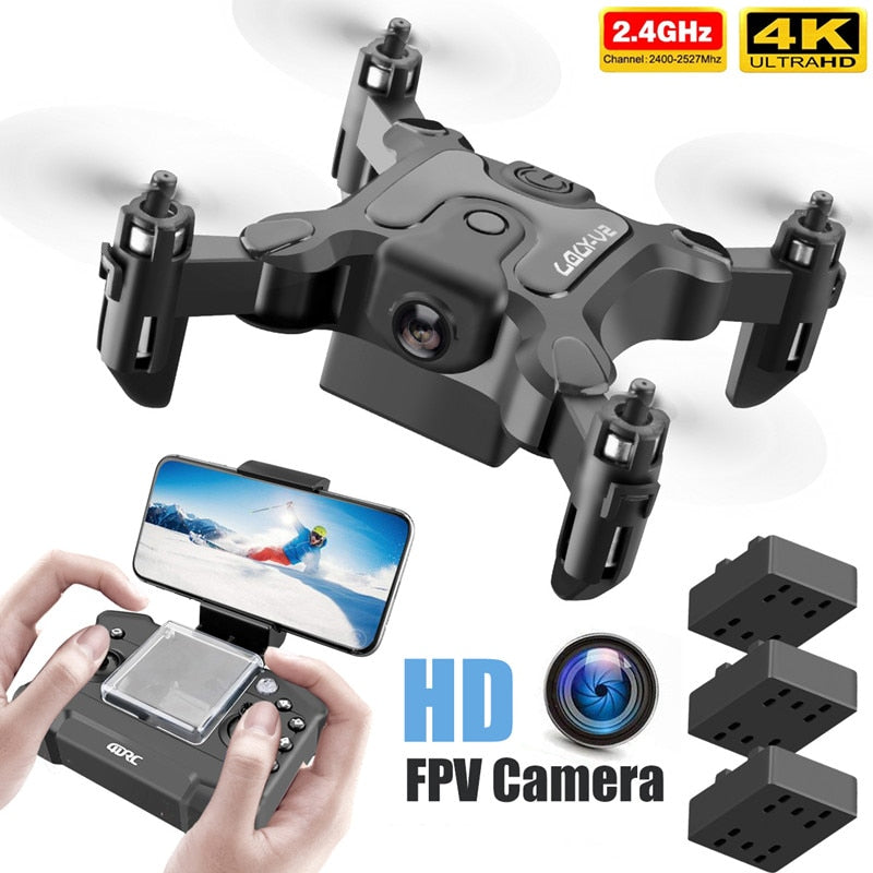 Mini Smart Foldable RC HD FPV Drone