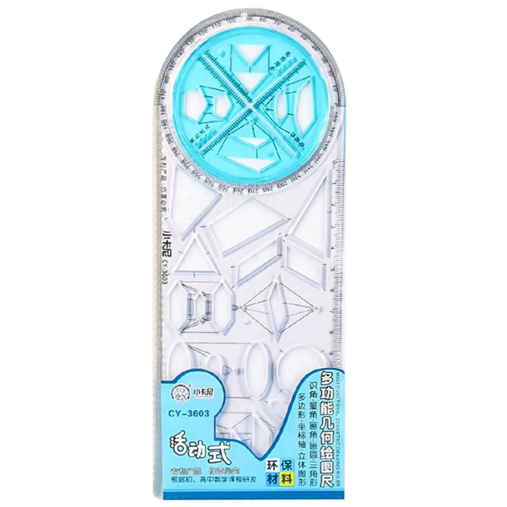 Math Genius Multi-Angle Drawing Precision Ruler