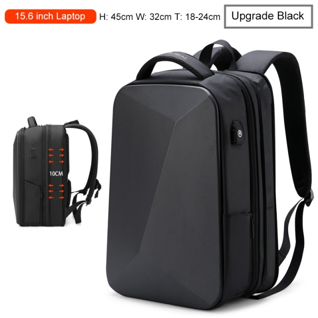 Elegant Anti-Theft USB Travel Backpack