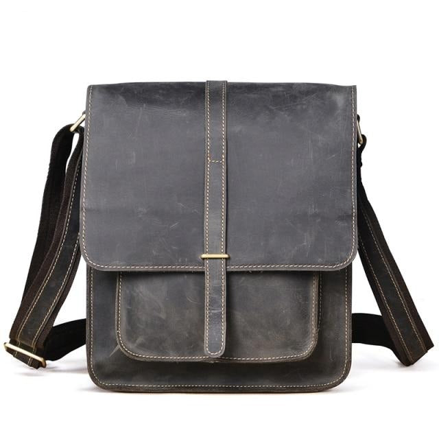 Vintage Stylish Leather Casual Messenger Bag