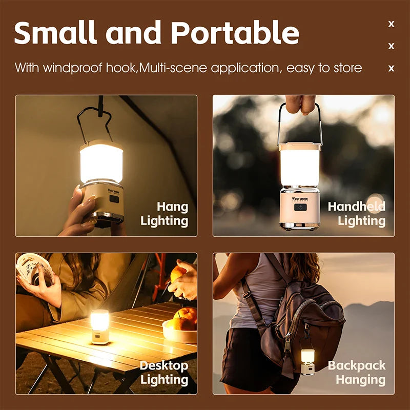 Compact Hanging Mosquito Repellent Outdoor Lamp