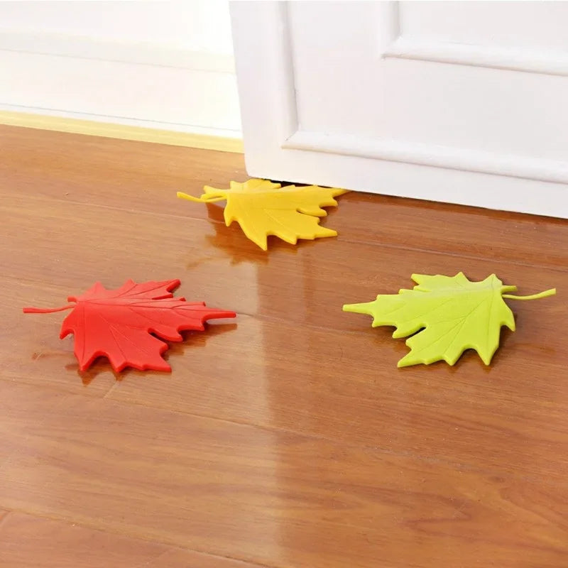 Leaf Shape Safety Door Stopper