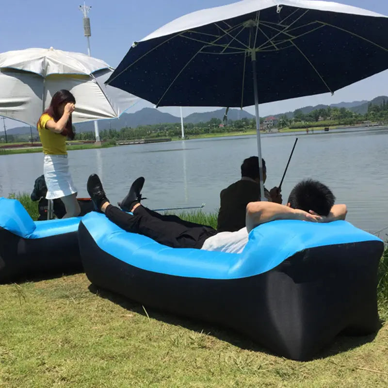 Portable Inflatable Outdoor Air Sofa Bed Lounger