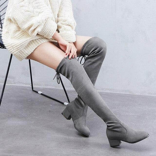 Fashion Over the Knee High Boots