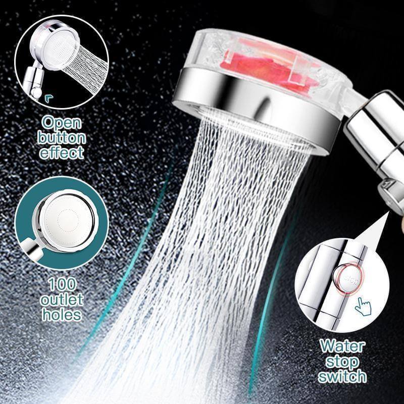 360 High Pressure Rainfall Shower Head