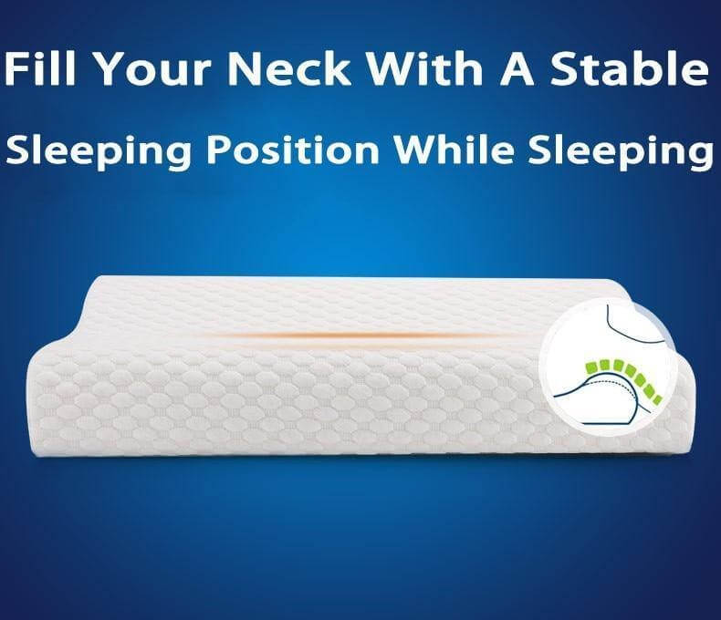 Memory Foam Orthopedic Neck Pillow