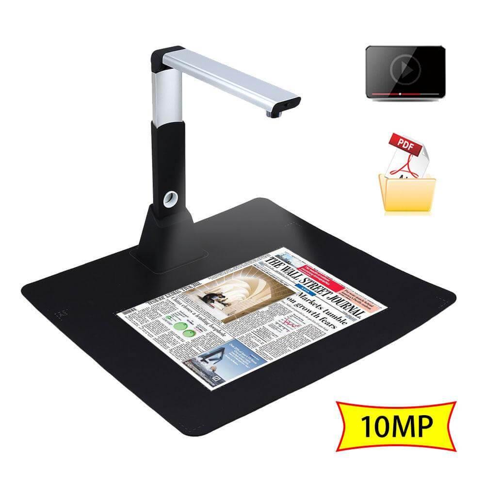 High-Speed Document Cam Scanner Visualizer