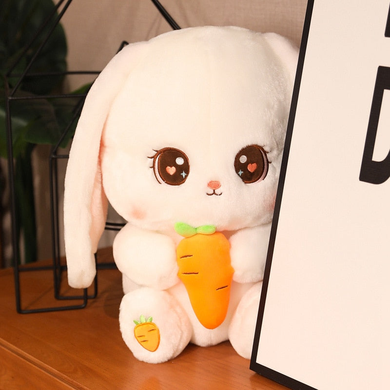 Cozy Long Ears Rabbit Plush Pillow