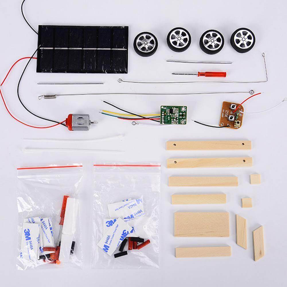 DIY Creative Children Solar Car Kit