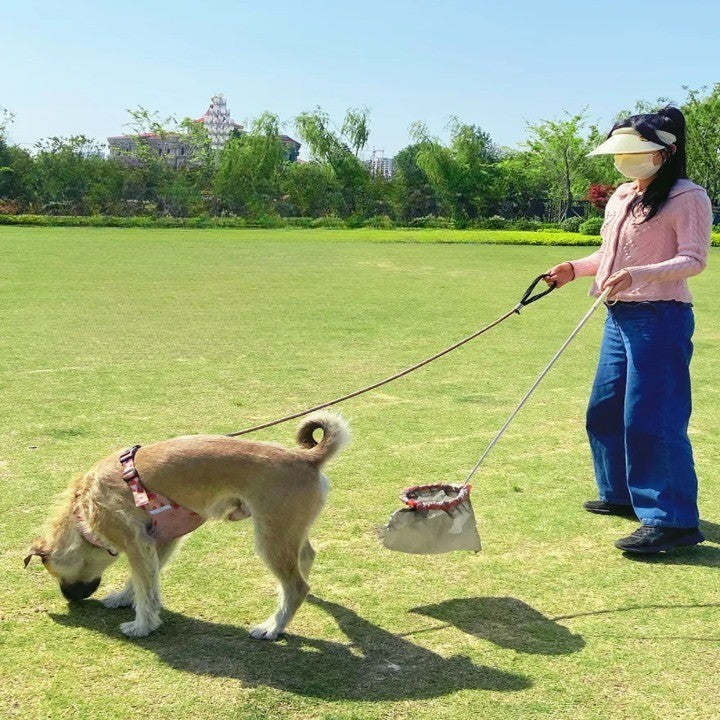 Telescopic Outdoor Pet Waste Scooper