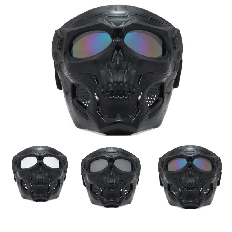 Skull Horror Off-Road Motorcycle Mask