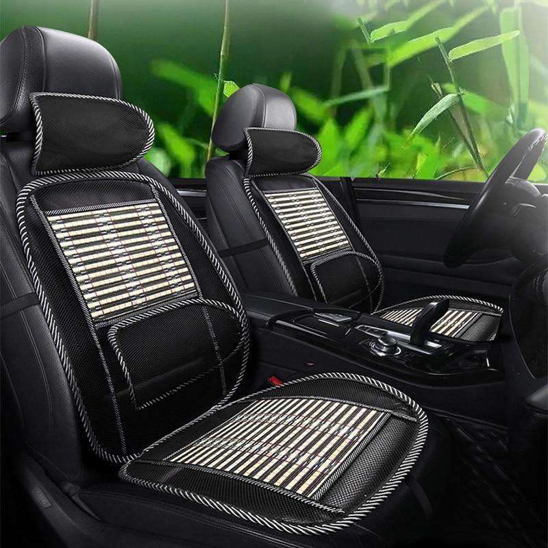 Universal Comfortable Bamboo Car Cushion