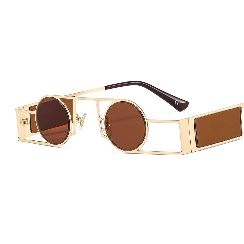 Elite Round Metal Frame Sunglasses