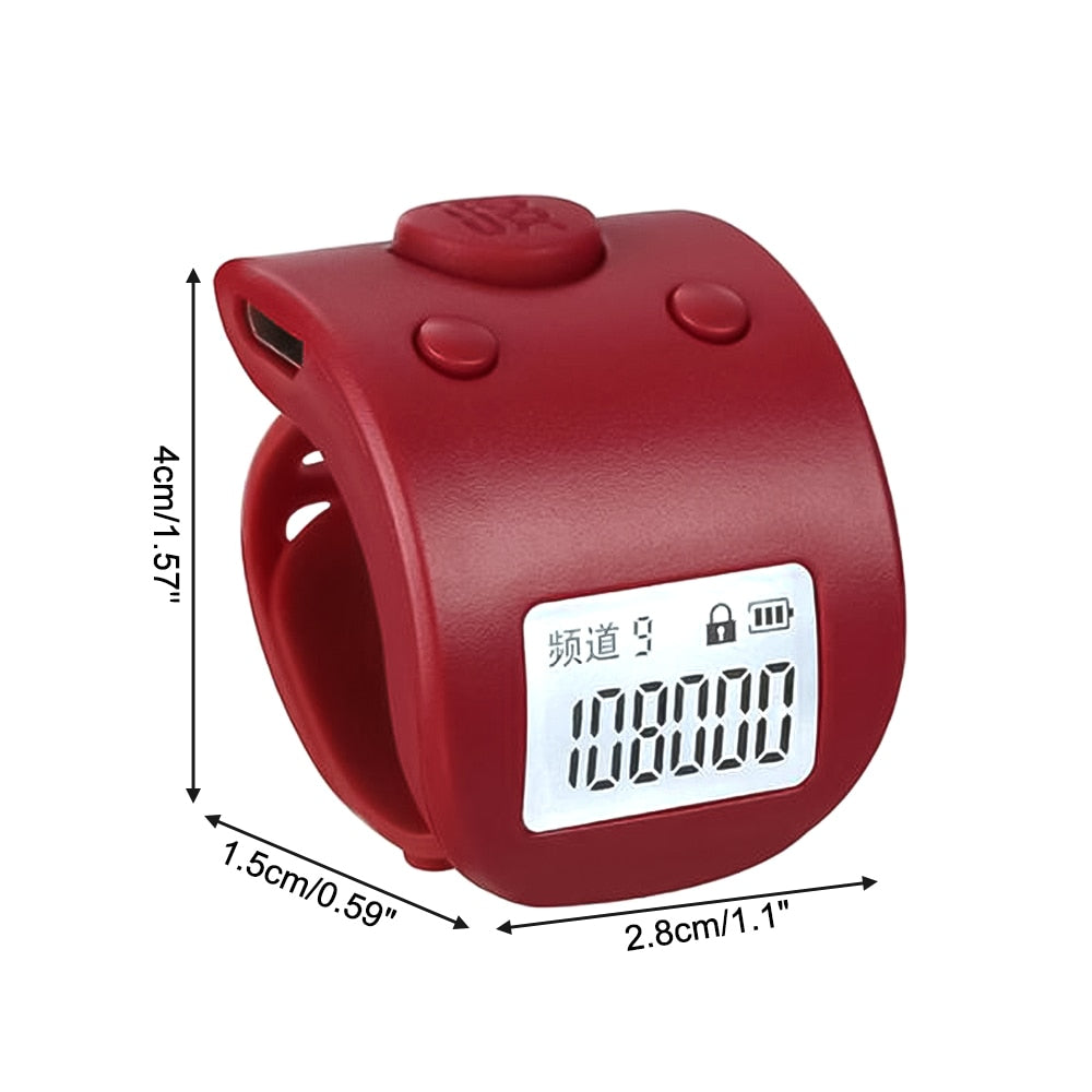 Mini Finger Digital Rechargeable Tally Counter