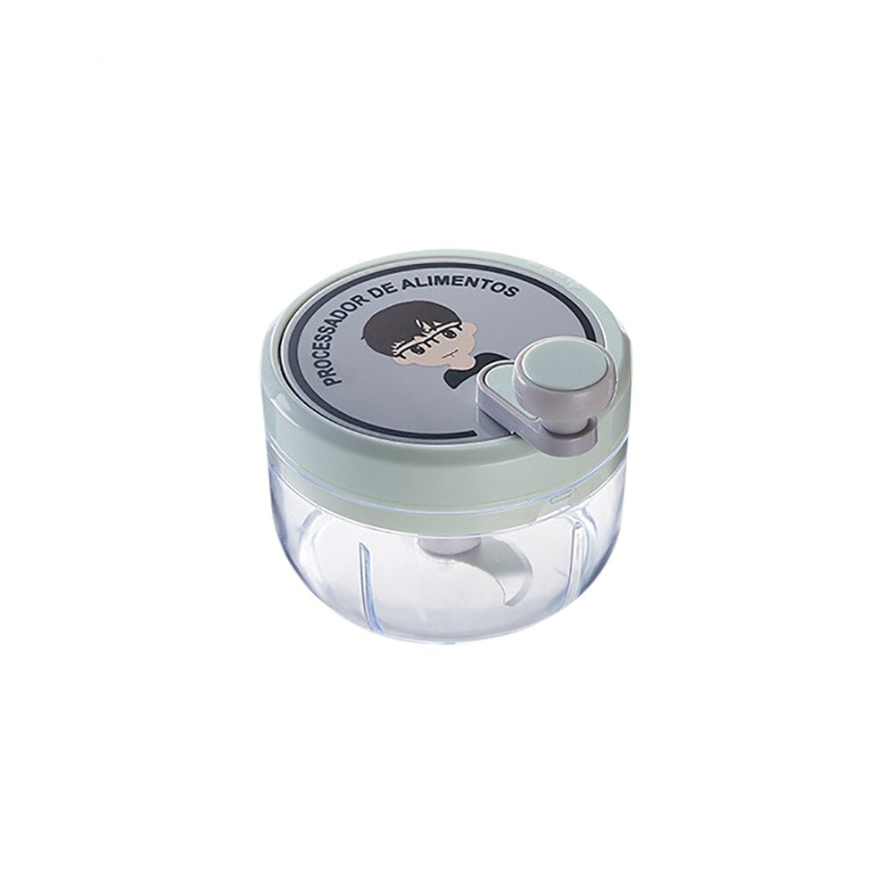 Portable Manual Fast Garlic Vegetable Chopper