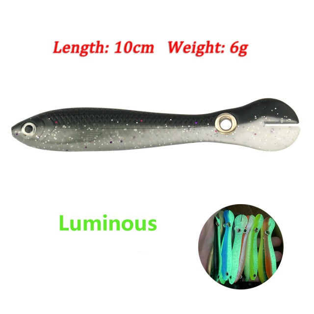 Realistic Reflective Soft Fishing Artificial Bait