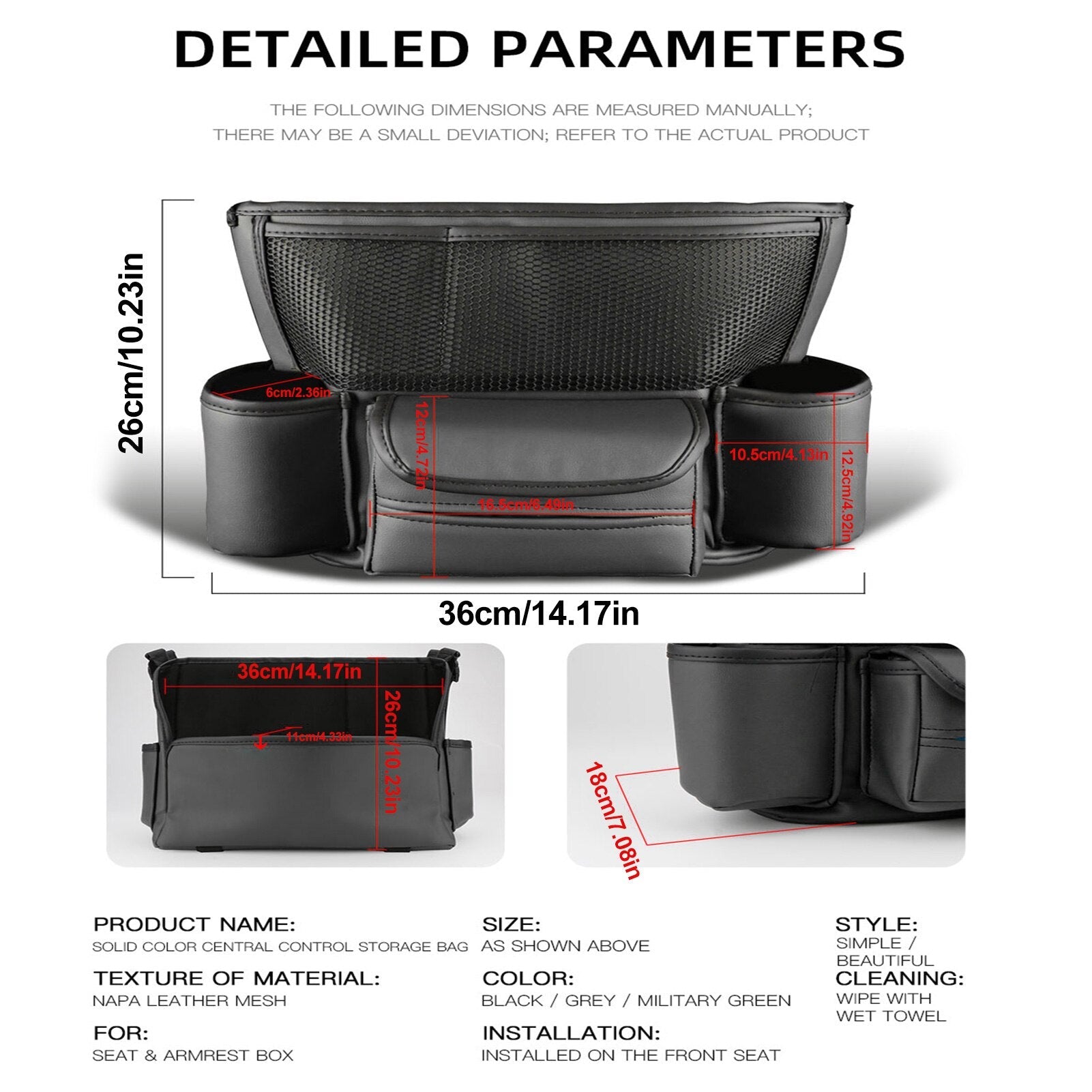 Ultimate Car Console Organizer