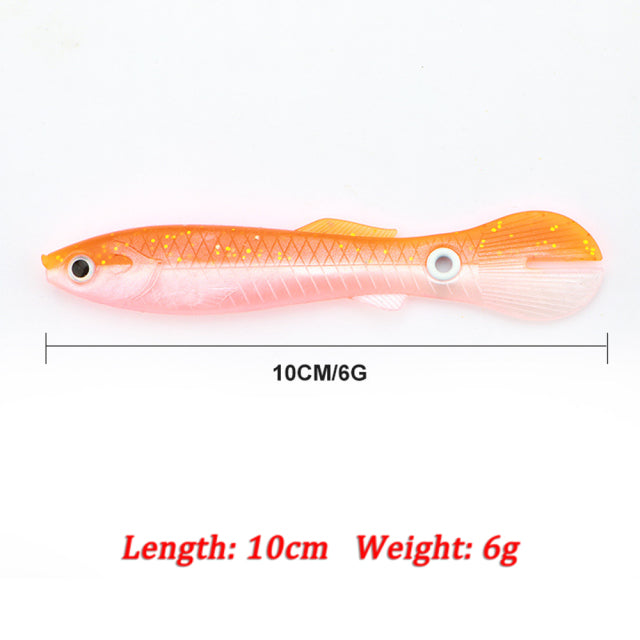 Realistic Reflective Soft Fishing Artificial Bait